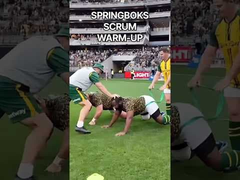 🏉🔥 THE SPRINGBOK SCRUM MONSTERS! 😤 WILCO LOUW & OX NCHE’S PRE-MATCH ROUTINE! #ox #oxnche #wilcolouw
