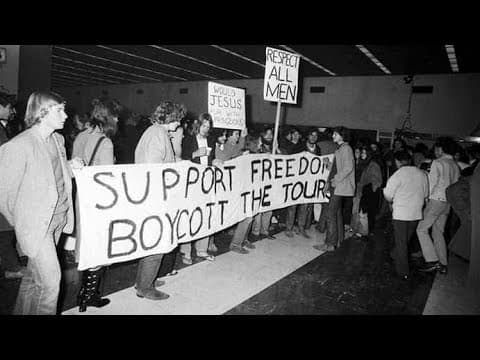 The Workers versus the Springboks and Joh: the 1971 South African Rugby Team's Visit to Brisbane